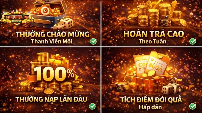 Tài xỉu online Những khuyến mãi hấp dẫn khi chơi Tài Xỉu Online